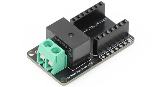 Relay module, angled without XIAO fitted