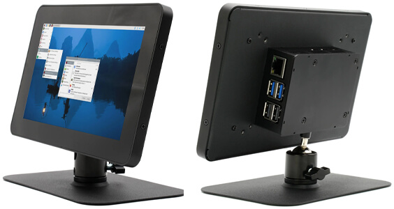 Front and rear of the KKSB Display Stand