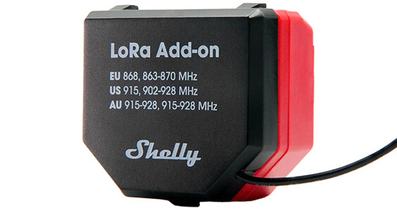 Shelly LoRa Add-on