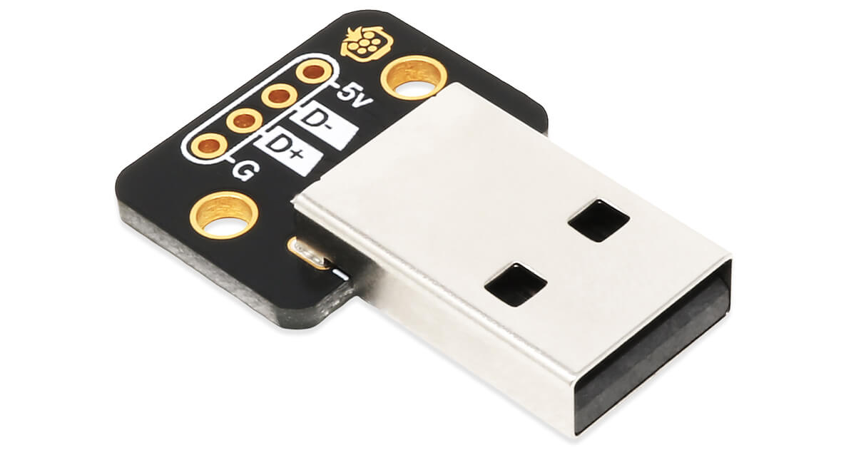 USB-A Male Breakout - Horizontal