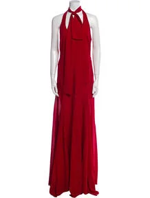 Halterneck Long Dress