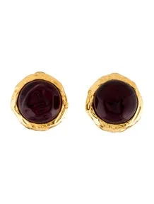 Vintage Gripoix Clip-On Earrings