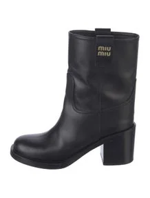 Leather Rain Boots