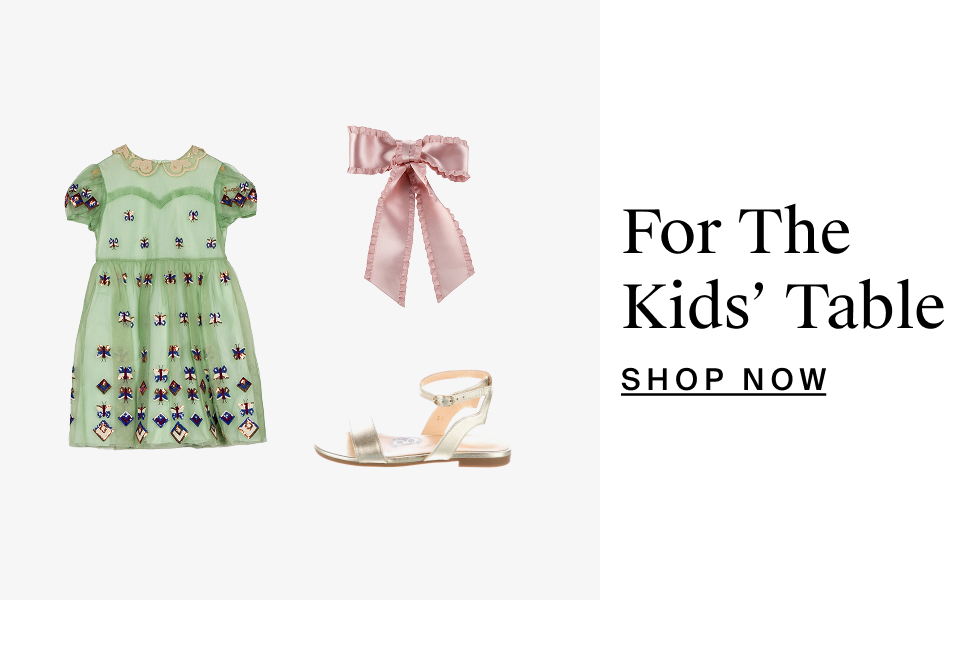 For the Kids' Table