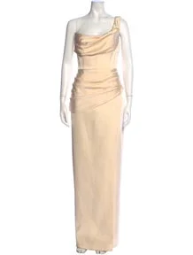 One-Shoulder Long Dress w/ Tags