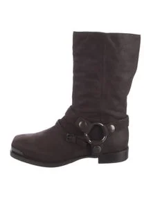 Leather Moto Boots