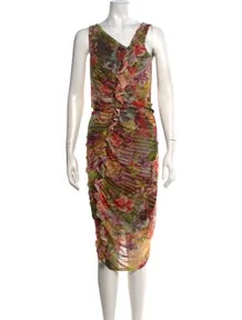 Vintage Midi Length Dress