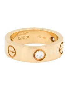 3 Diamond LOVE Ring, Classic Model