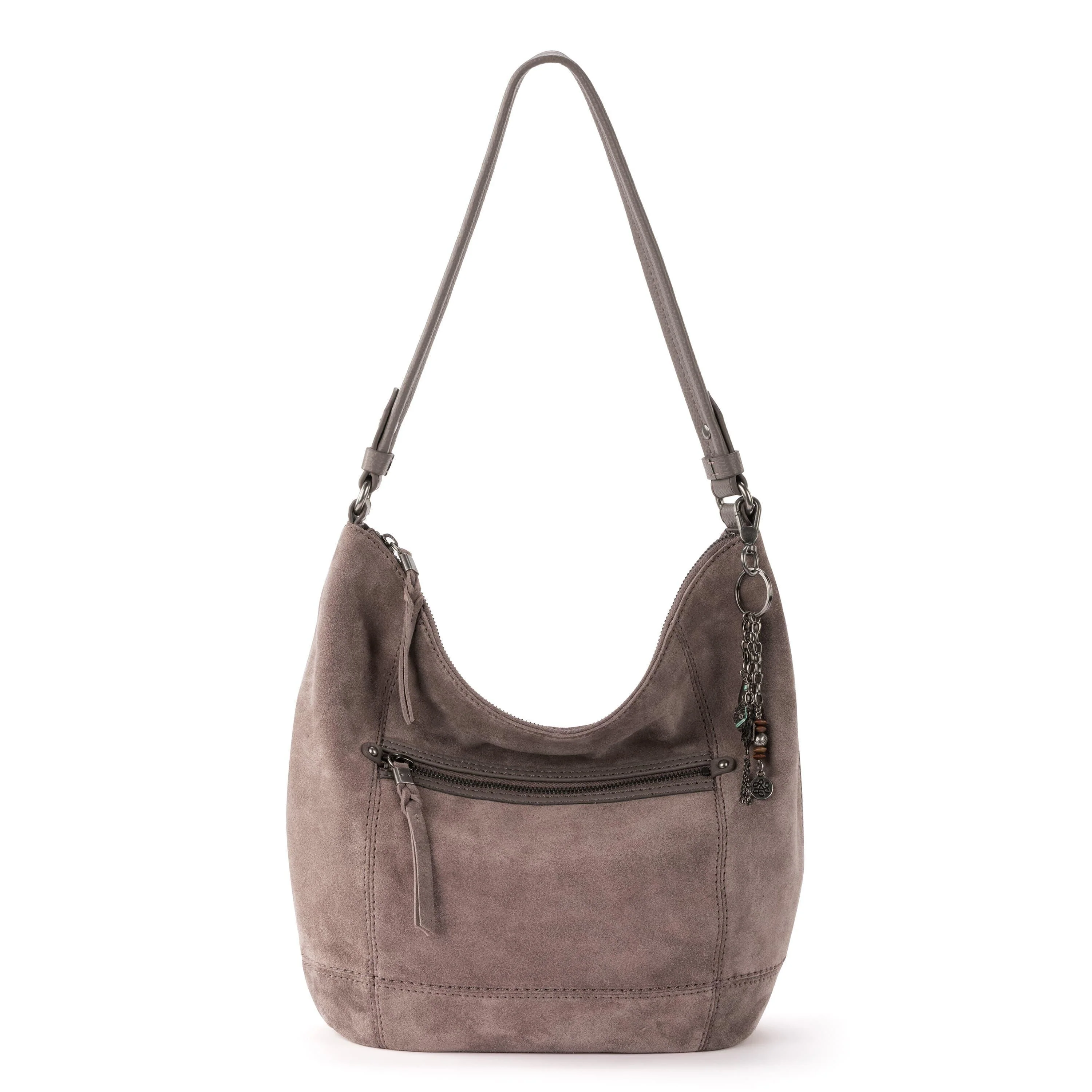 Image of Sequoia Hobo - Leather - Mushroom Suede