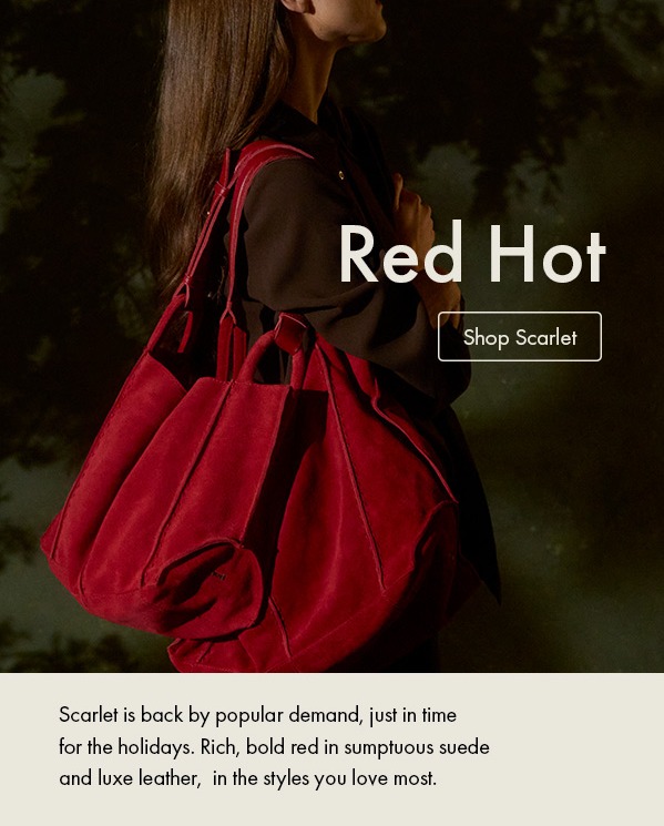 Red Hot. Shop Scarlet