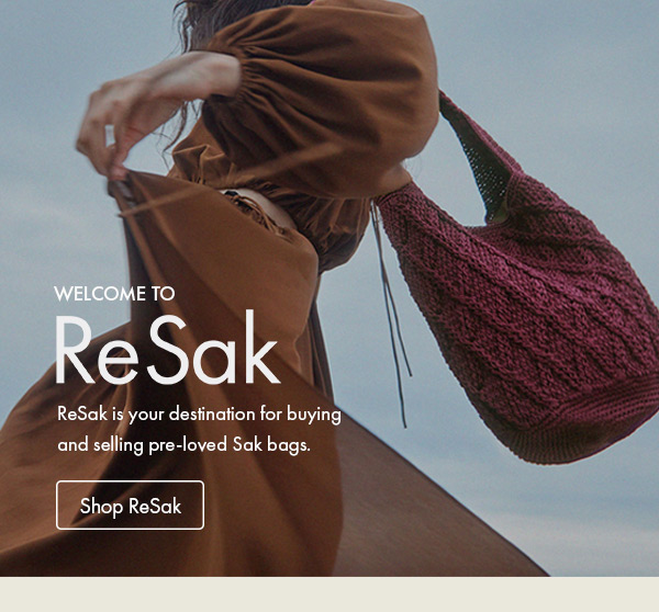 ReSak is your destination for buying and selling pre-loved Sak bags. Discover iconic vintage styles, sell what you're not using, and feel good about shopping sustainably. Shop ReSak