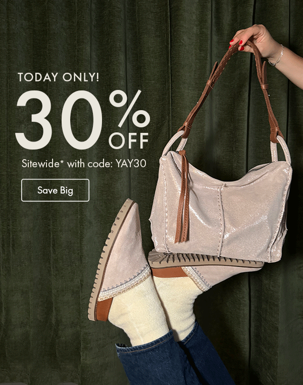 Today Only! 30% Off Sitewide with code YAY30