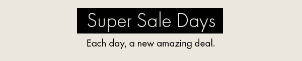 Super Sale Days