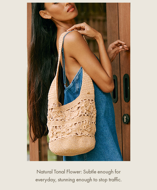 Natural Tonal Flower: Subtle enough for everyday, stunning enough to stop traffic.