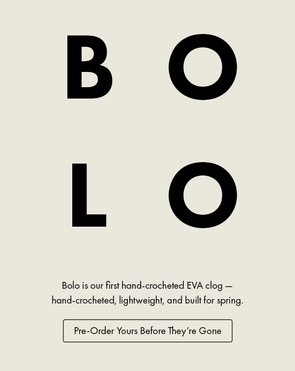 Pre-Order BOLO