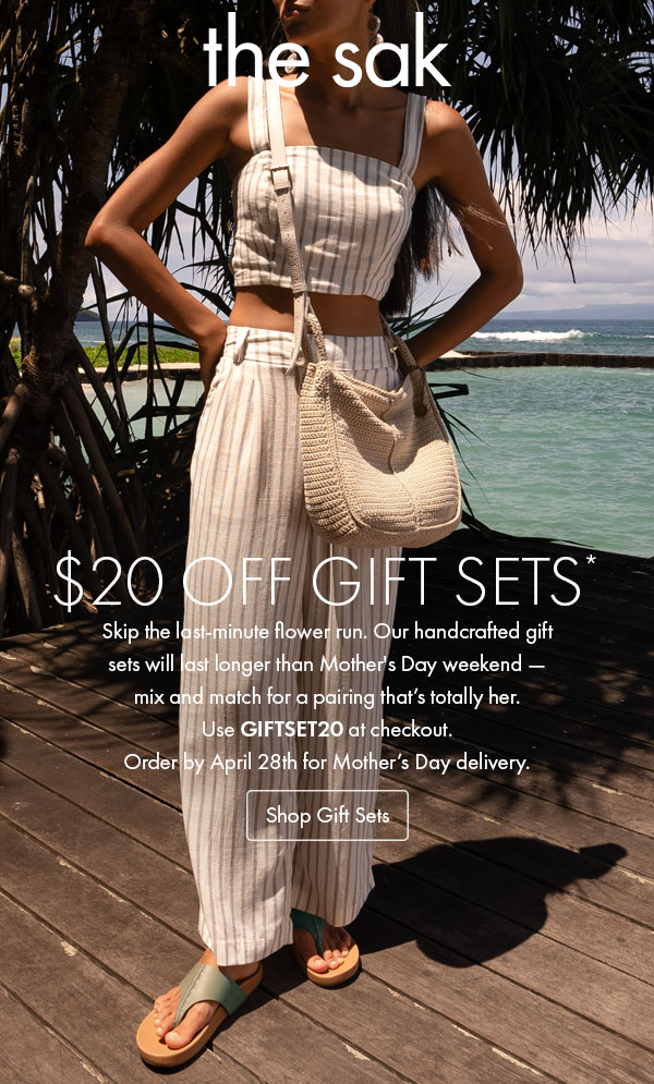 $20 off gift sets