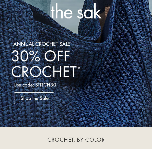 30% Off Crochet with code STITCH30