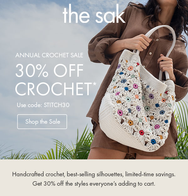30% Off Crochet with code STITCH30