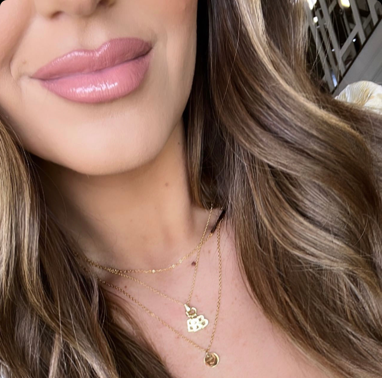Custom Initial Charm Necklace