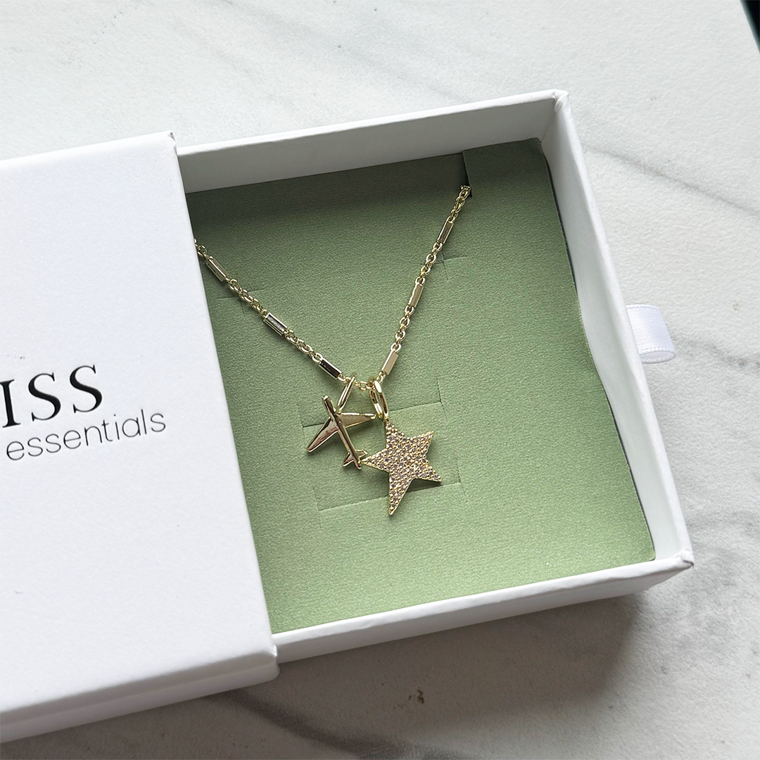 Custom My Mantra Heart Connection Name Necklace