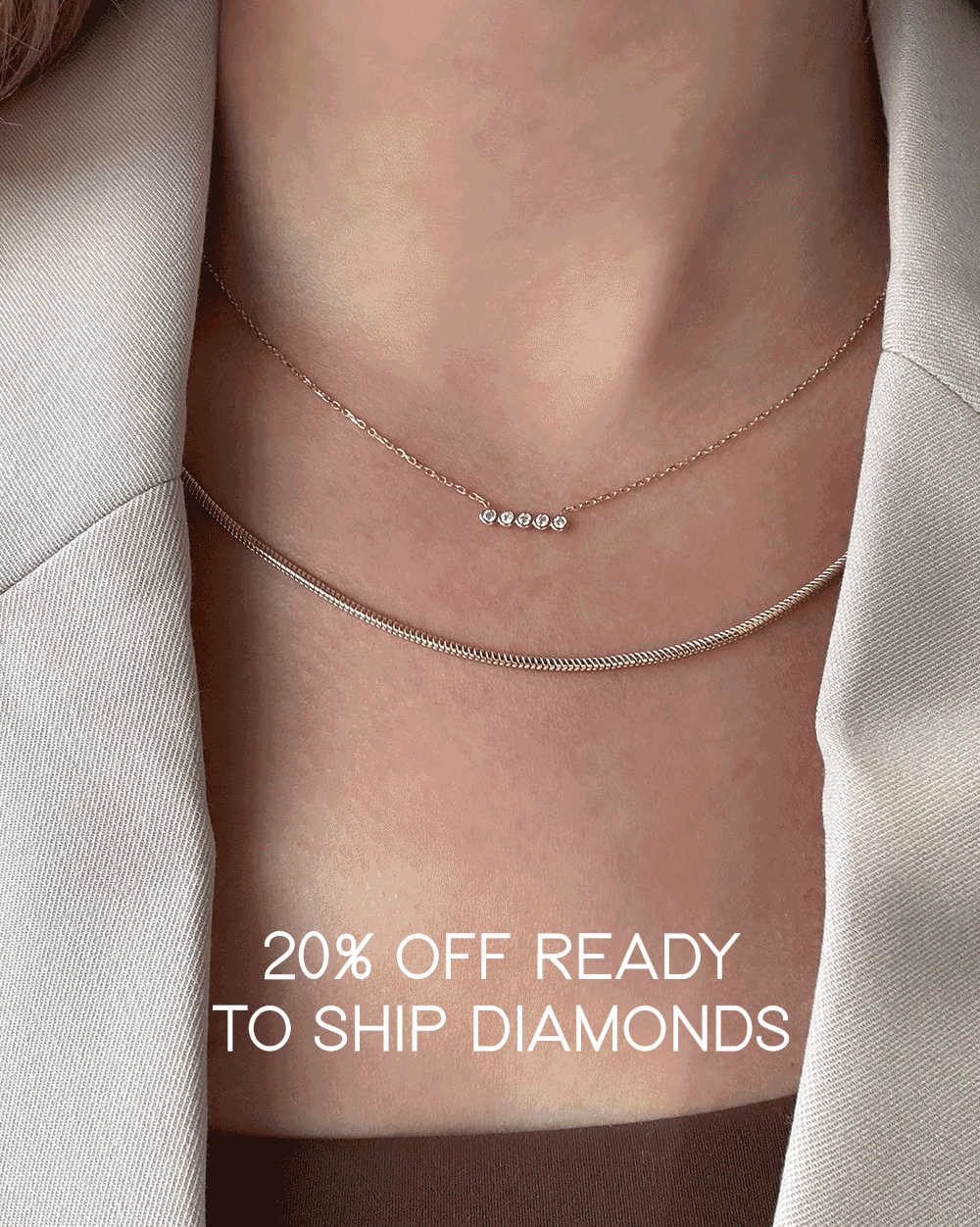 20% OFF DIAMONDS
