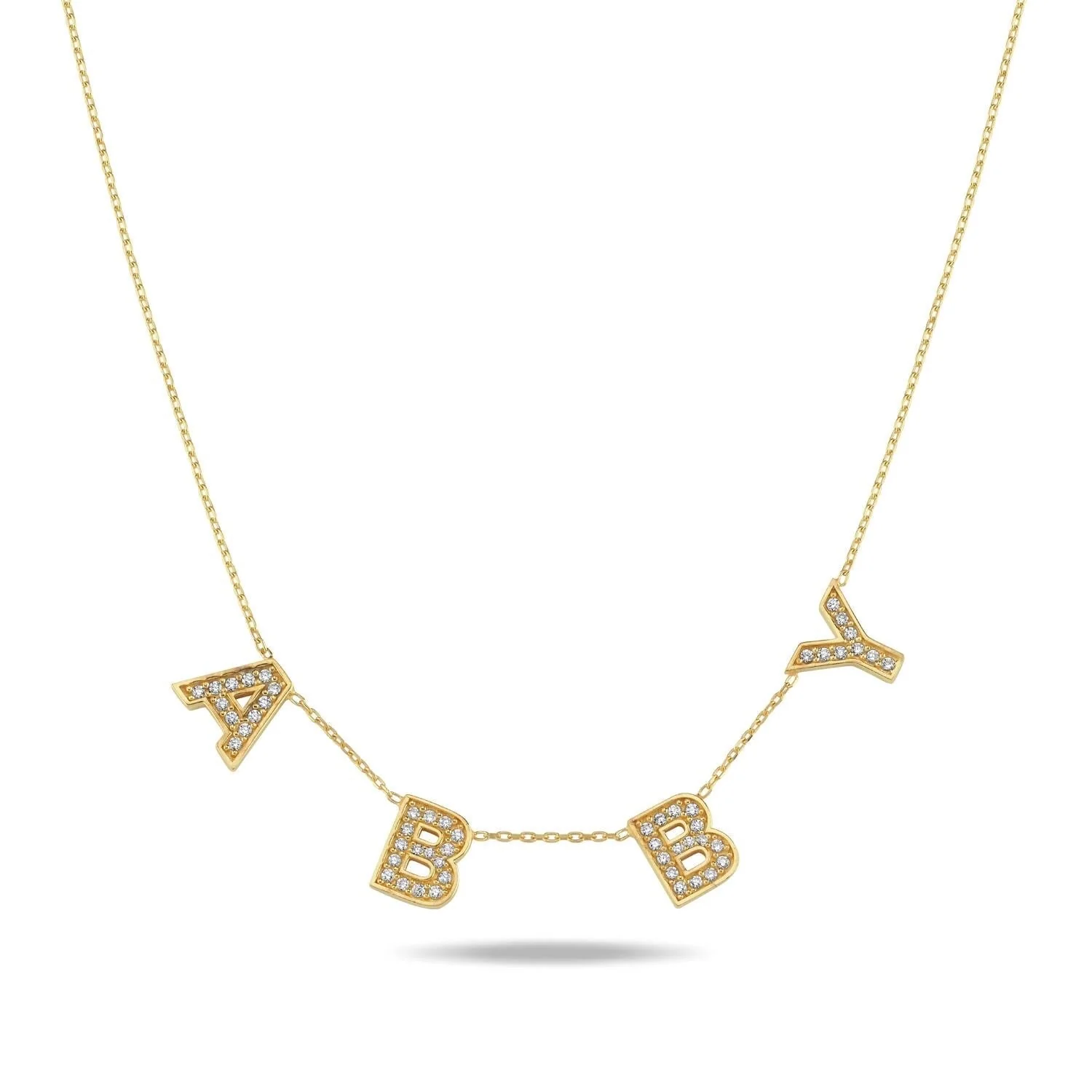 Image of It’s All in a Name® *Bold* Personalized Necklace