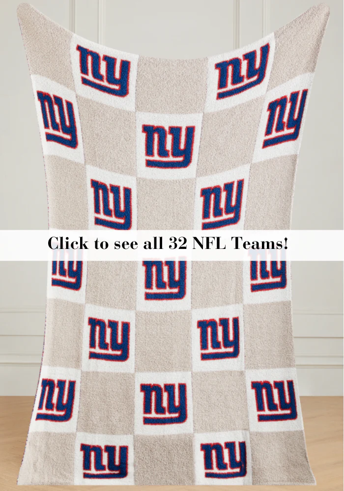 NFL Buttery Blanket- Neutral Check- All 32 Teams Offered!