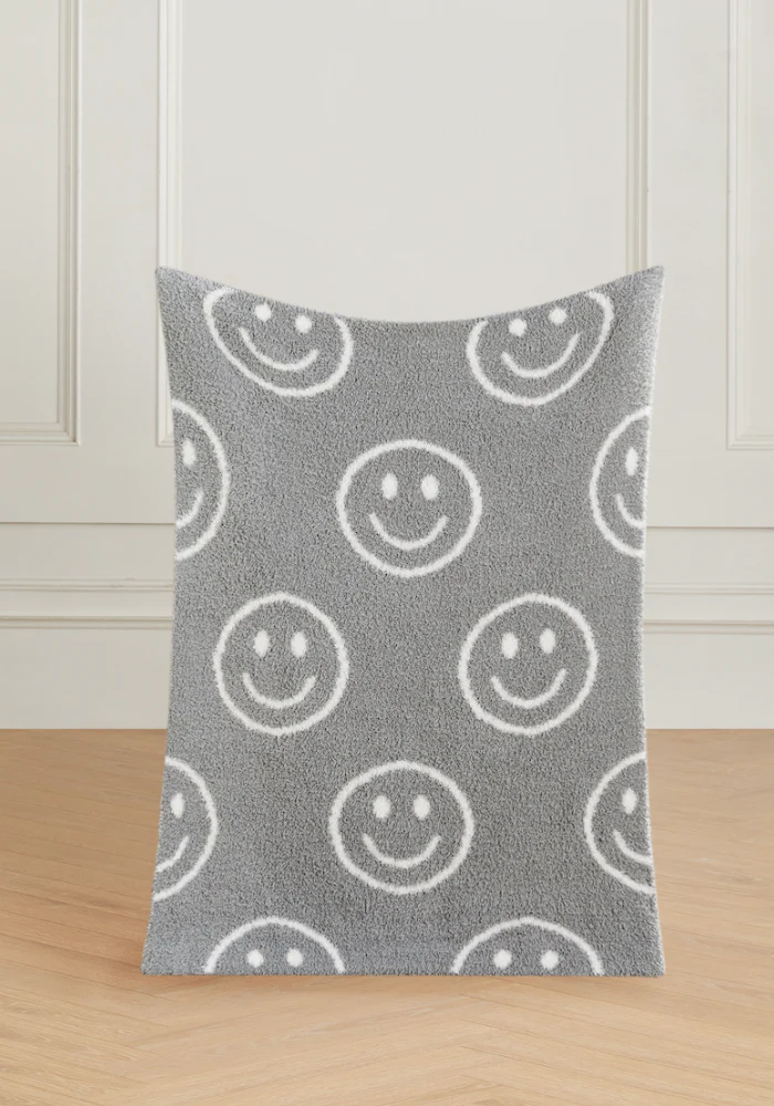 Smiley Buttery Blanket- Stroller