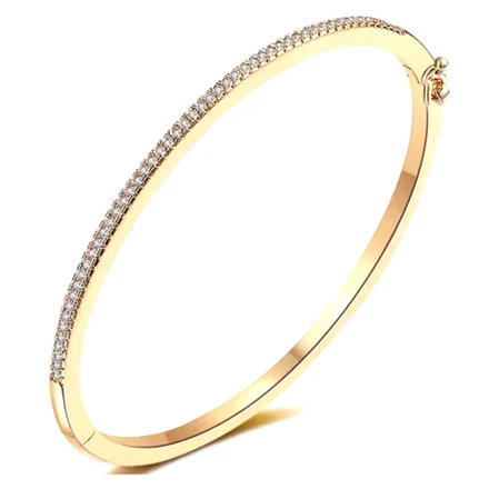 The Isabella Gold Bangle
