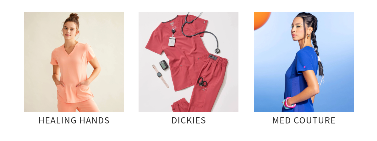 Med Couture, Healing Hands, and Dickies 20% OFF