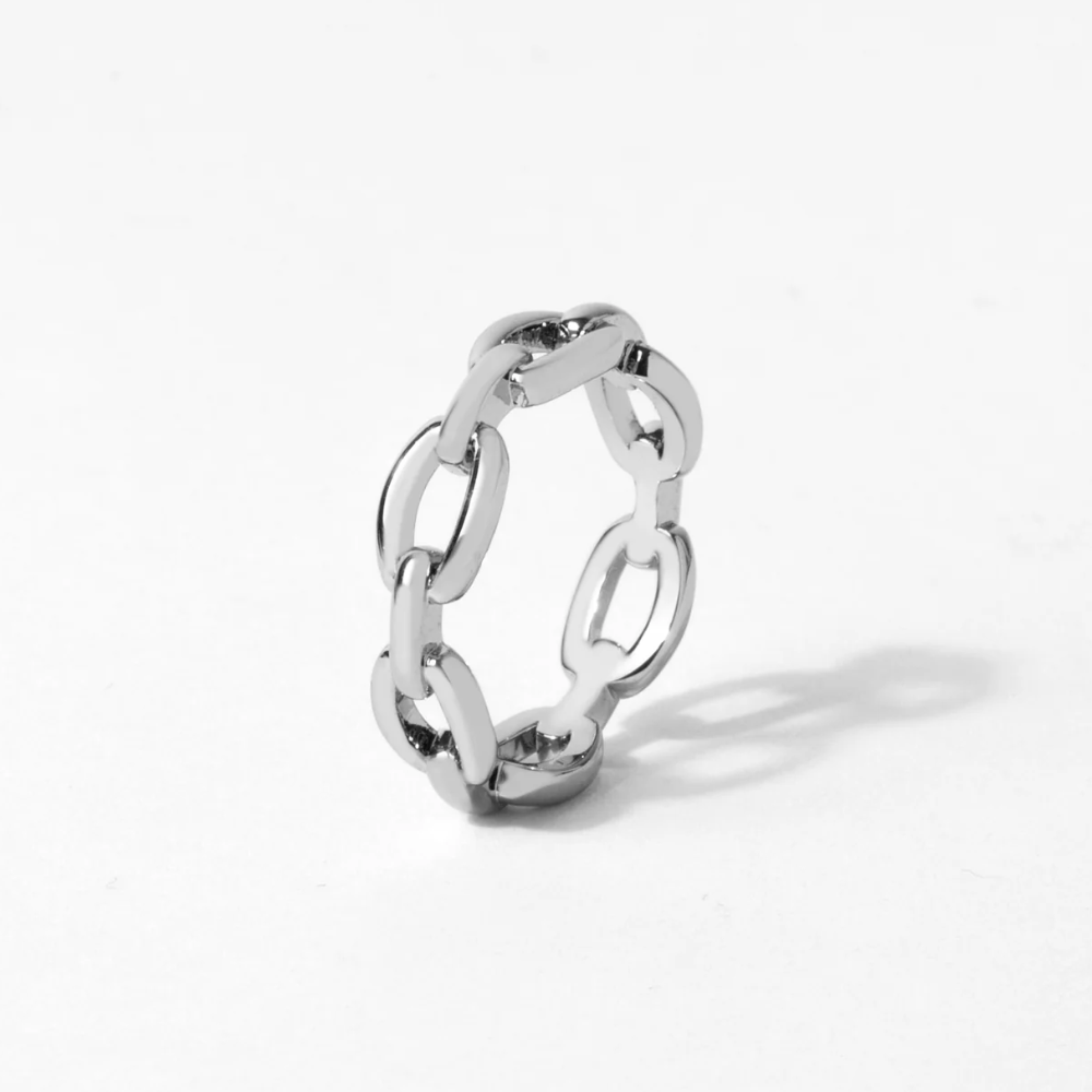 Silver Connecting Ring