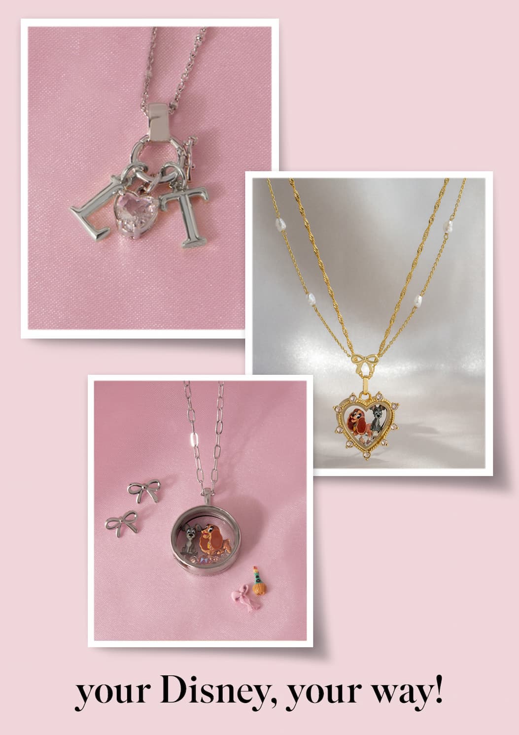 Boo Mickey Ears Necklace