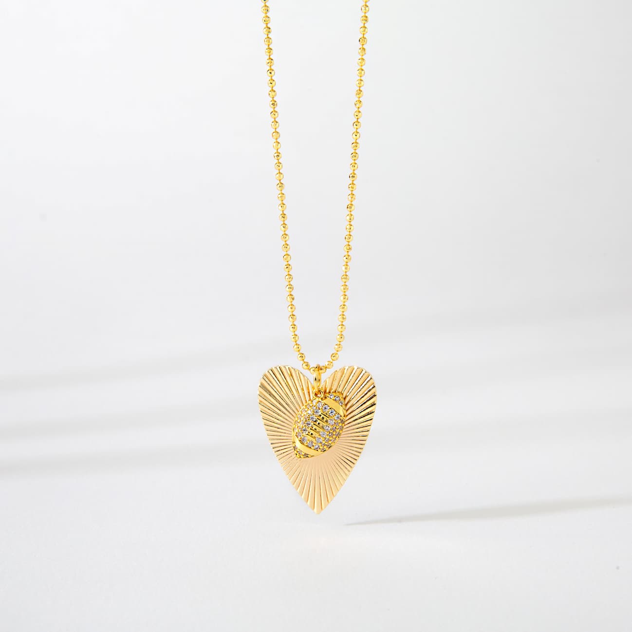 Smokey Ember Locket Necklace