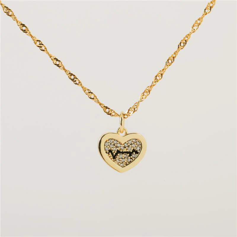 Little Heartbeat Pendant Necklace