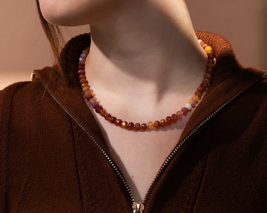 Gratitude Gemstone Necklace