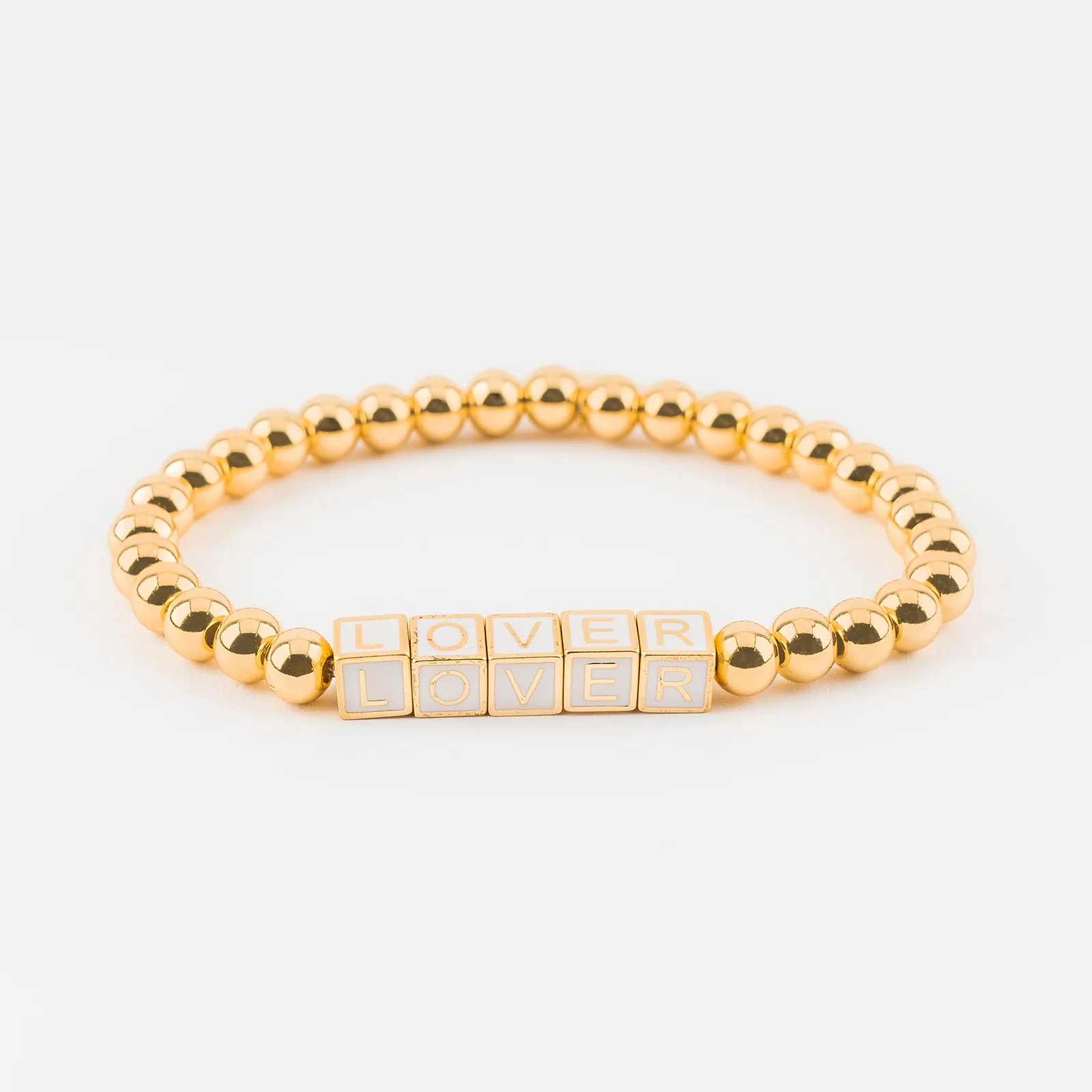 Image of "Lover" Beaded Friendship Bracelet