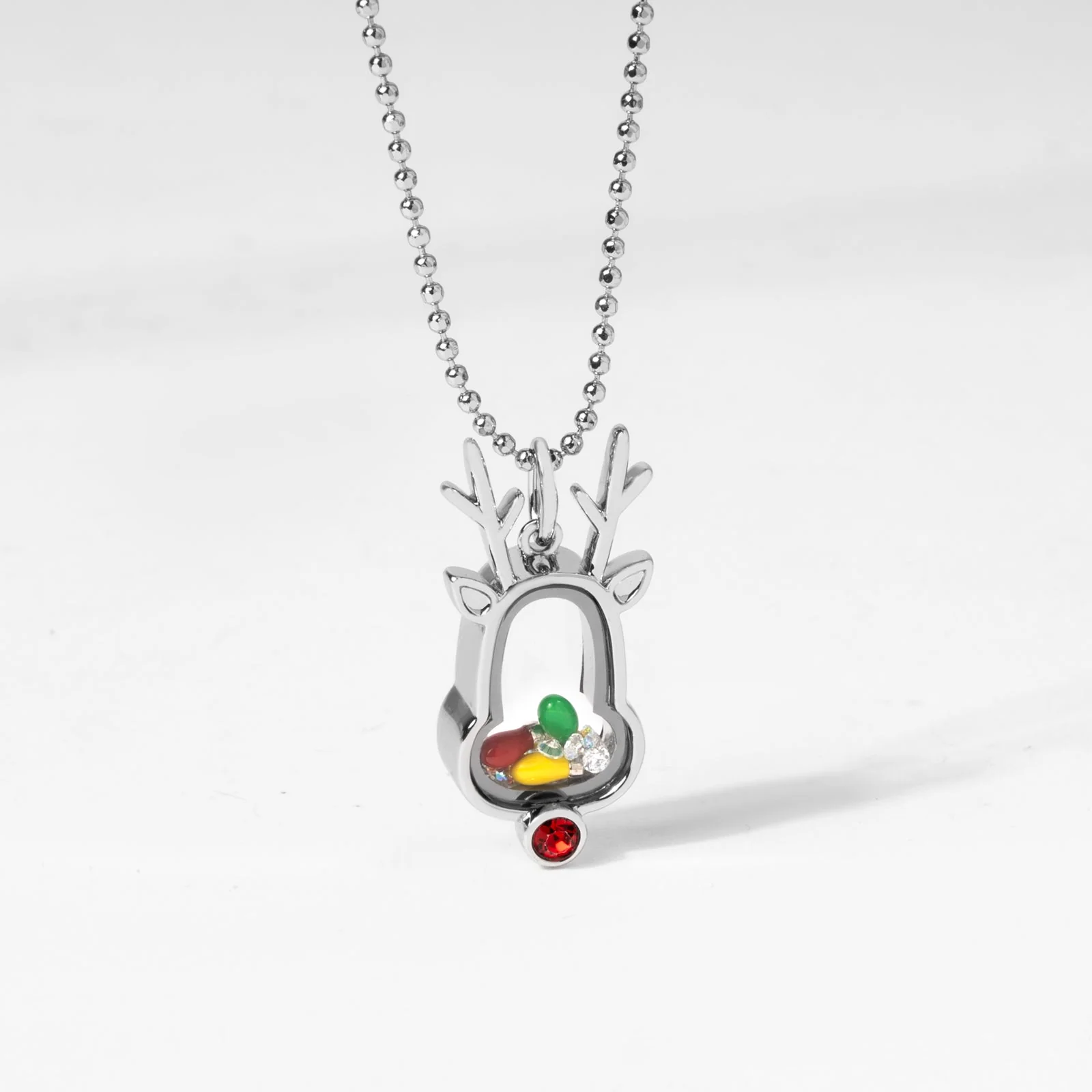 Image of Reindeer Capsule Locket