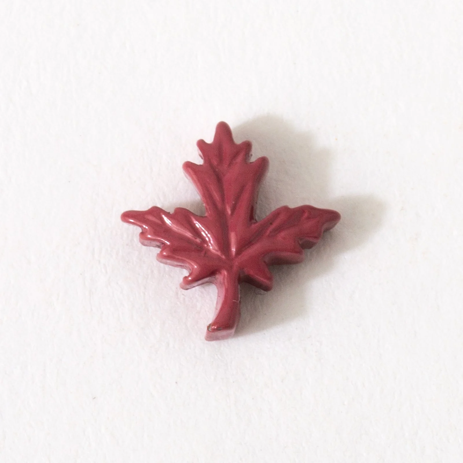 Image of Muted Fall Leaf Charm