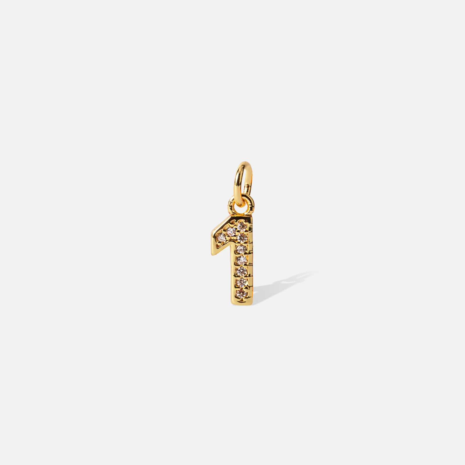 Image of All-Star Number Charm Pendant