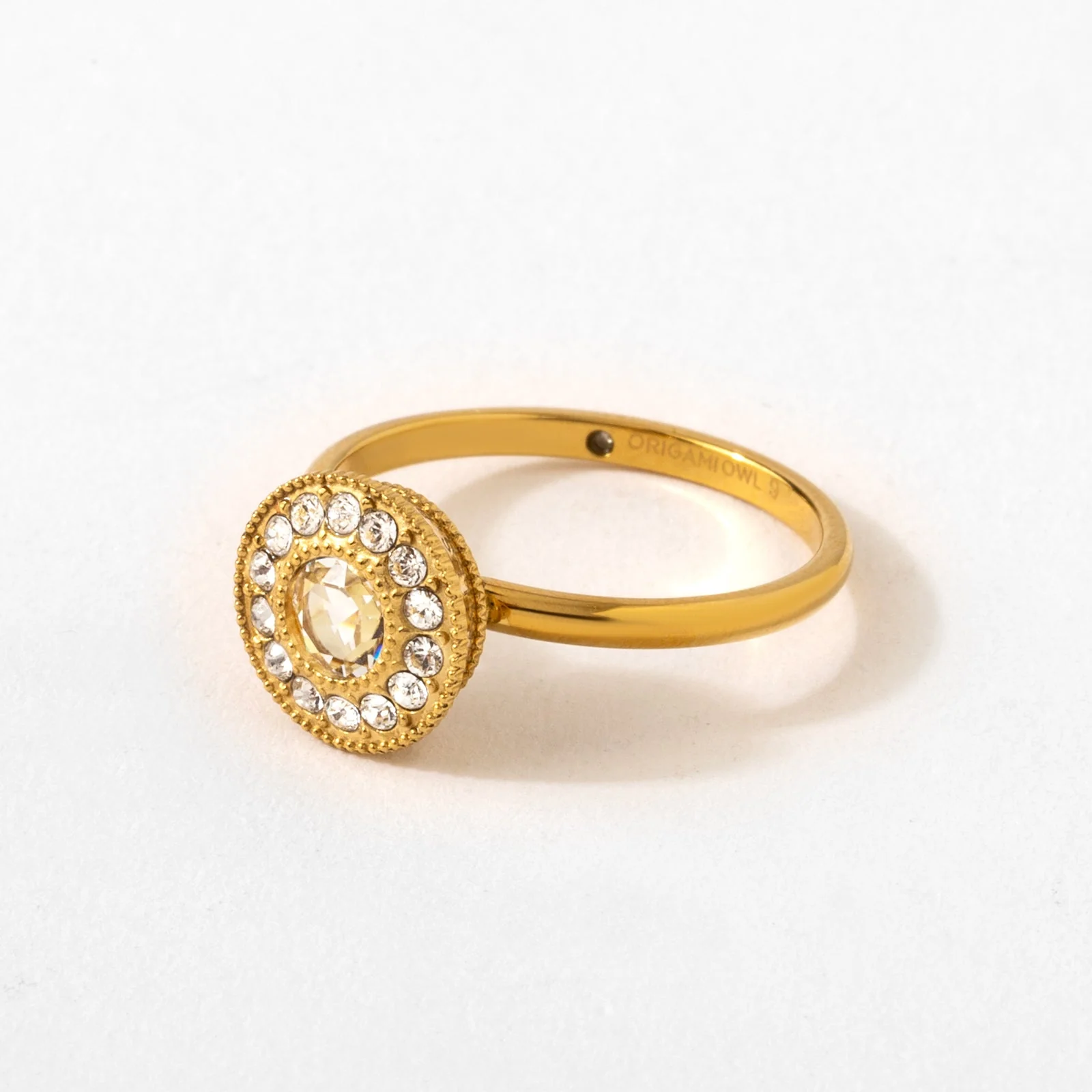 Image of "Believe in Miracles" Birthstone Ring