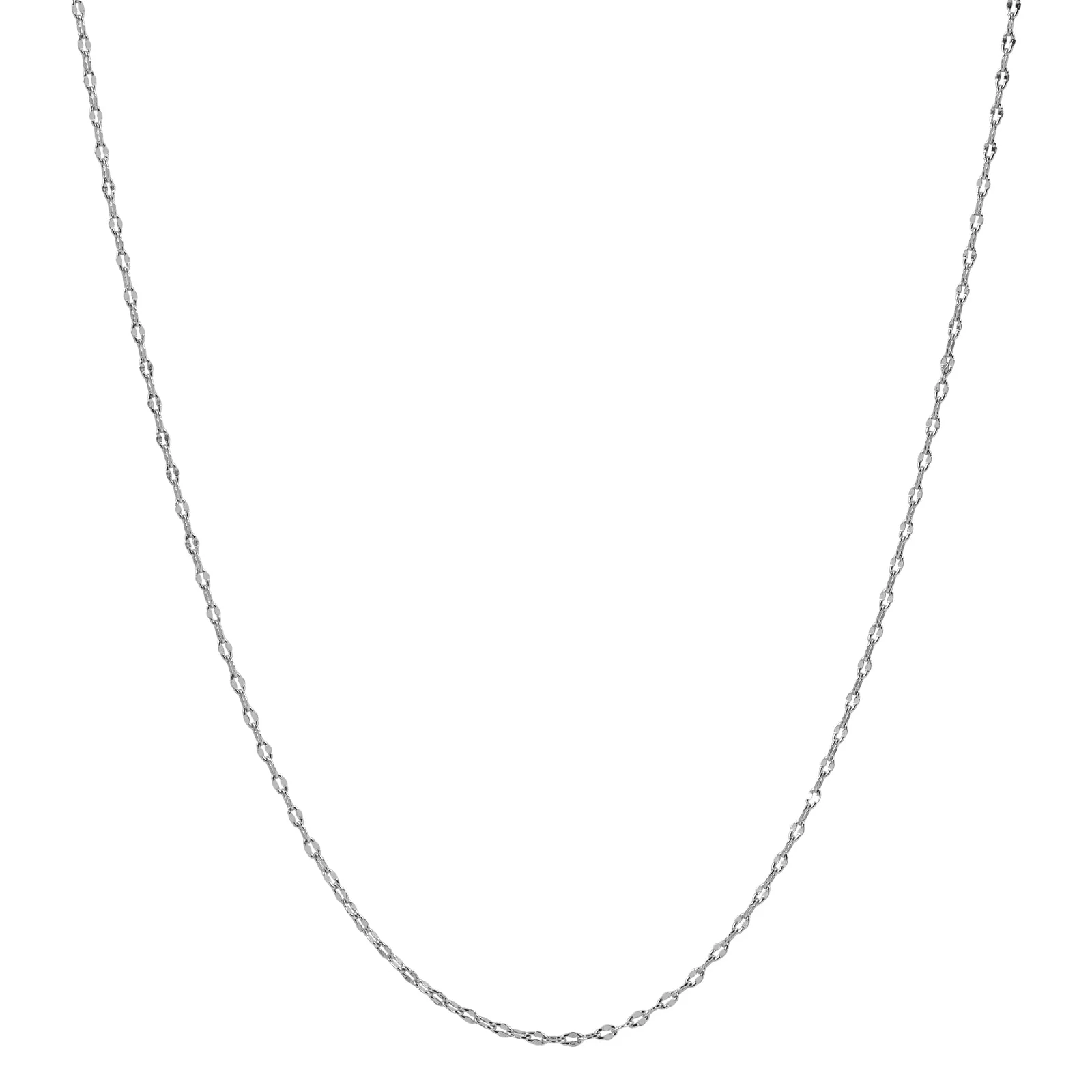 Image of Dainty Faceted Cable Chain