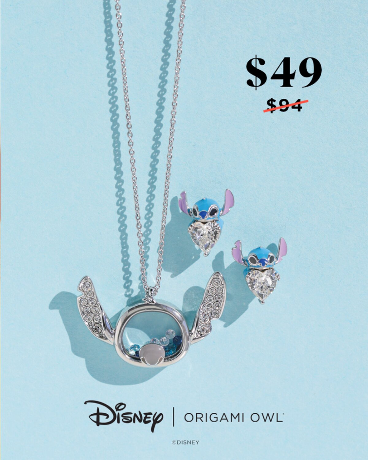 Disney Stitch Jewelry Set - Was $94 now $49
