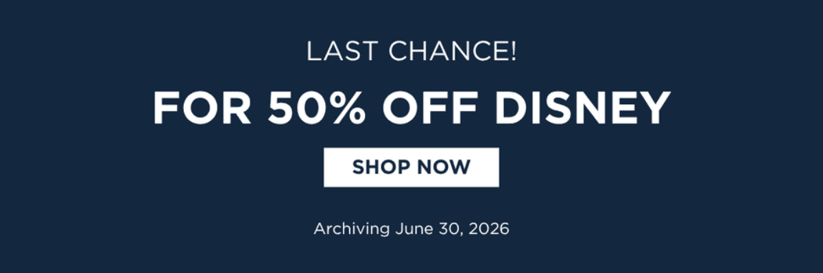 50% OFF Disney