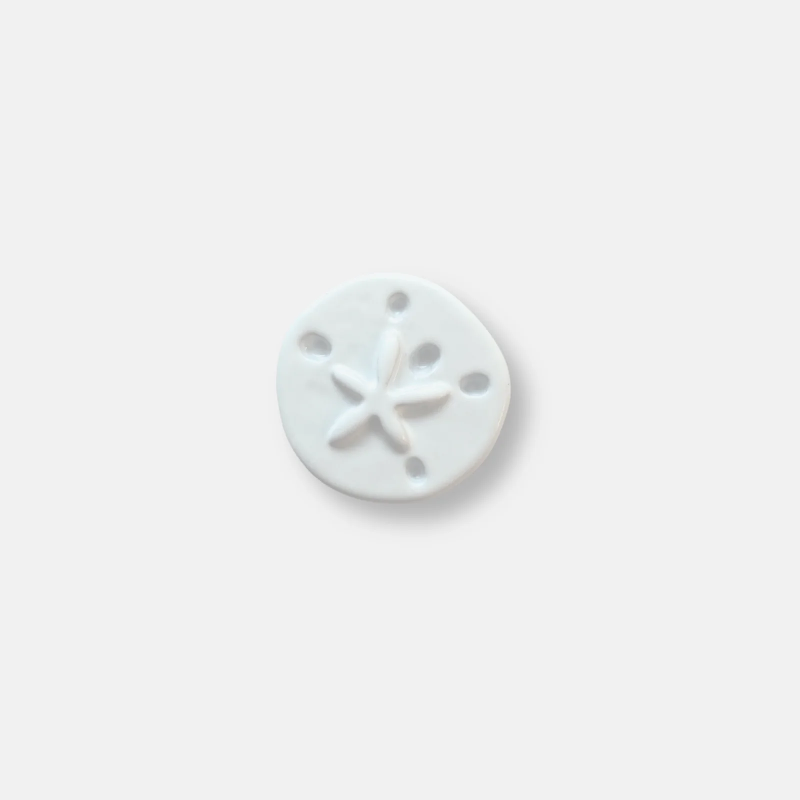 Image of White Sand Dollar Charm