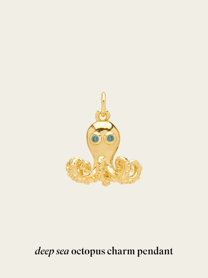 The Deep Sea Octopus Charm Pendant SKU Image