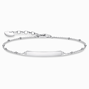 Bracelet classic dots silver