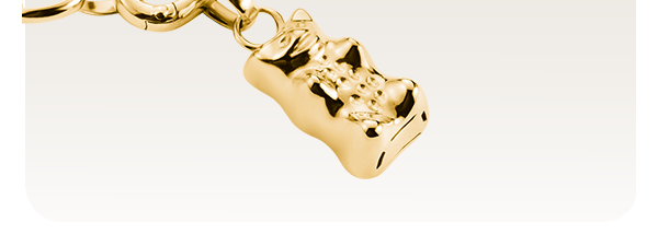 Charm pendant Goldbear Connect gold-plated