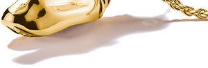18k Gold Plated Horse Head Necklace with Zirconia Elyndra