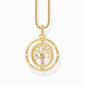 Necklace Tree of love gold