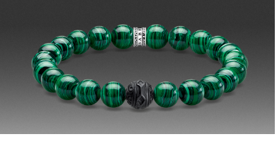 Bracelet Black Cat green